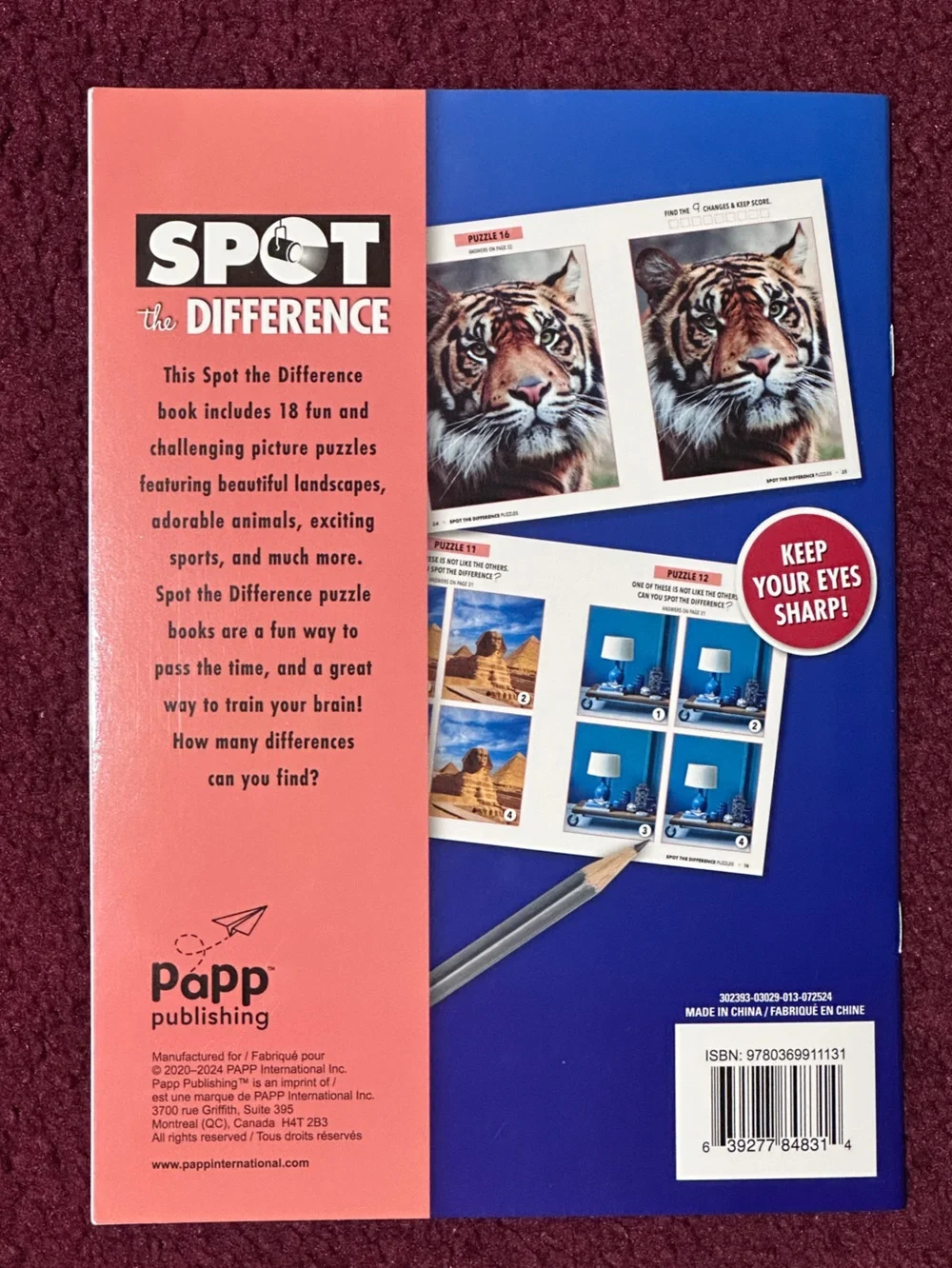 Lot of Hidden Pictures, Spot the Difference fun puzzles